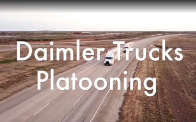 Daimler Demonstrates Platooning Technology – Video