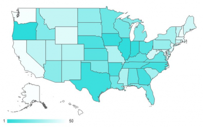 Best, Worst Driving States Ranked